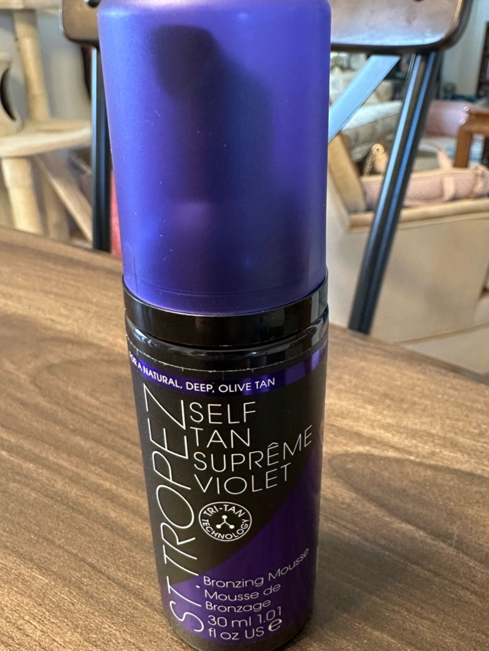 St. Tropez Self Tan Suprême Violet Bronzing Mousse - Picture 2 of 3